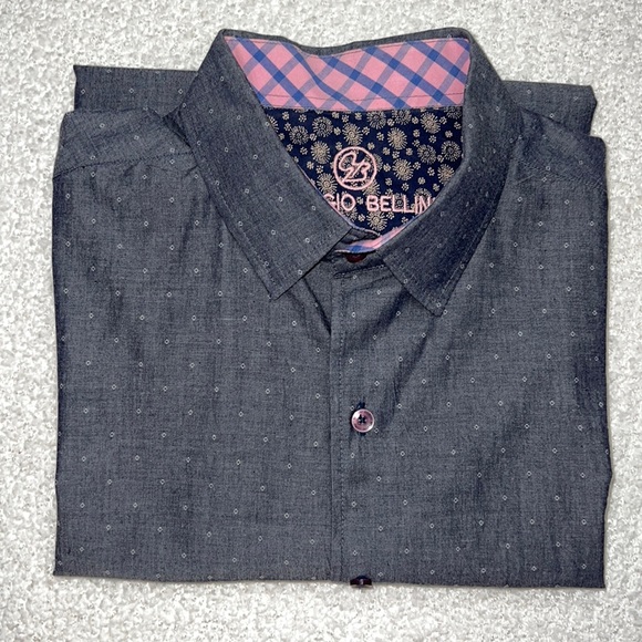 Giorgio Bellini Men's Button Down Dress Shirt
Sz XL - Picture 7 of 8